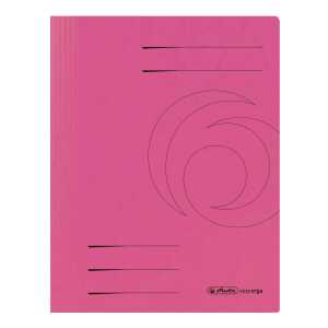 HLZ Schnellhefter Karton A4 fuchsia