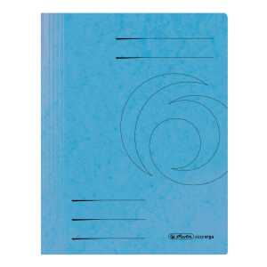 HLZ Schnellhefter Karton A4 hellblau