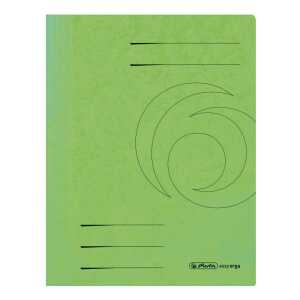 HLZ Schnellhefter Karton A4 hellgün