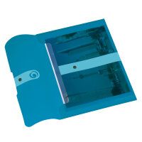 Herlitz Dokumententasche A4 PP tr.blau mit...