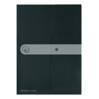 Herlitz Dokumententasche A4 PP opak sw mit...