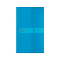 Herlitz Dokumententasche DL PP tr.blau mit...