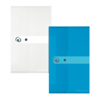 Herlitz Dokumententasche DL PP tr.blau mit...