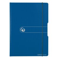 Herlitz Klemmbrettmappe Polyfoam A4 blau Stifthalter,...