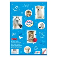 Herlitz Malblock A4 Sticker 50 Bl. FSC Pretty Pets