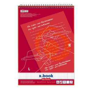 Herlitz Beidhänderblock A4 80 Blatt Lin.28 für Links- und Rechtshänder