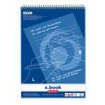 Herlitz Beidhänderblock A4 80 Blatt Lin.27 für...