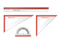 Herlitz Geometrieset my.pen 4-tlg. Kunststoff farbig...