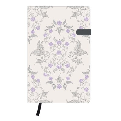 Herlitz Notizbuch Lady A5 96 Blatt liniert Dream Garden mit Leseband und Faltt