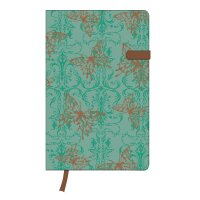 Herlitz Notizbuch Lady A5 96 Blatt liniert Butterfly mit...