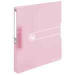 Ringbuch A4 PP 2-Ring 3,8cm Pastell transparent...