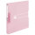 Herlitz Ringbuch A4 PP 2-Ringe 3,8cm Rücken 25mm Füllhöhe transparent rosé