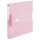 Ringbuch A4 PP 2-Ring 3,8cm Pastell transparent rosé easy orga to go