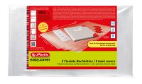 Herlitz Buchhülle easy cover 5er Pack Polybeutel