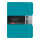 Geschäftsbuch Notizheft Flex PP A5, 40 Blatt, Caribbean Turquoise