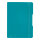 Herlitz Notizheft flex PP A5,40 Blatt,kar. caribbean turquoise, my.book