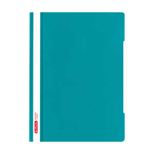 Schnellhefter A4 PP Caribbean Turquoise, PP, 230 x 310 mm, Turquoise