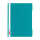 Schnellhefter A4 PP Caribbean Turquoise, PP, 230 x 310 mm, Turquoise