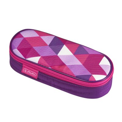 Herlitz Faulenzer Etui Pink Cubes