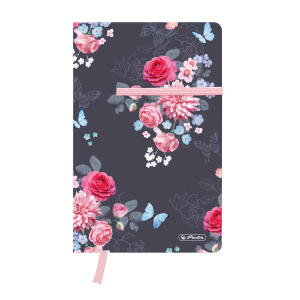Notizbuch Young A5 88 Blatt kariert Ladylike Flowers