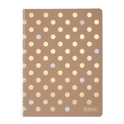 Herlitz Collegeblock A4 70g/m² 80 Bl kar Pure Glam