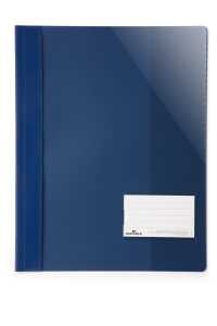 Durable Sichthefter A4 überbreit d.bl mit Fenster und Innentasche