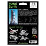 Metal Earth: Apollo Saturn V mit Startrampe
