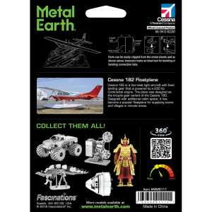 Metal Earth: Cessna 182 Floatplane