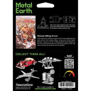 Metal Earth: Armor Chinese (Ming)