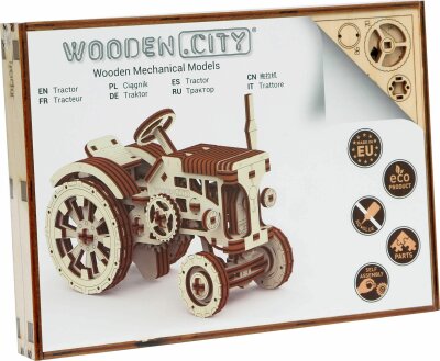 Invento Wooden City 3D Funktionsbausatz Tractor