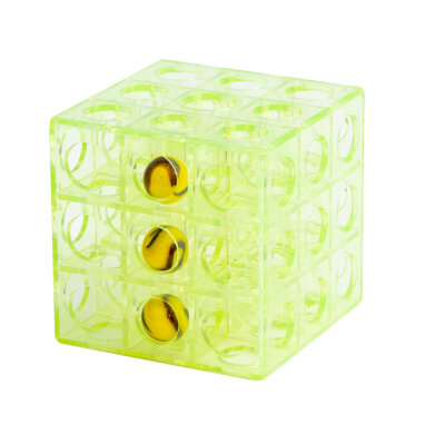 Mefferts Best 3D Denksport Puzzle S´Cube Labyrinth-Würfel - Green