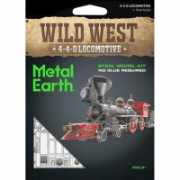 Invento Metal Earth Wild West Wild West 4-4-0 Locomotive