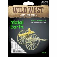 Invento Metal Earth Wild West Wild West Gatling Gun...