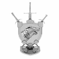 Metal Earth Game of Thrones House Stark Sigil