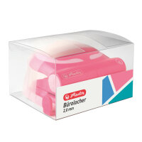 Herlitz Bürolocher 2,0mm Ergonomie indonesia pink