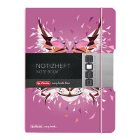 Herlitz Notizheft flex PP A5,40 Blatt,punkt Wild Animals...