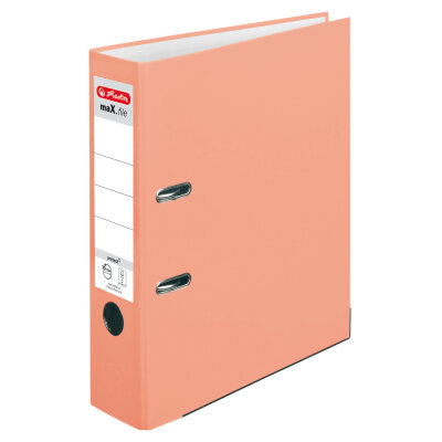 Herlitz Ordner maX.file protect A4 8cm lach PP-Folienbezug Wechselfenster