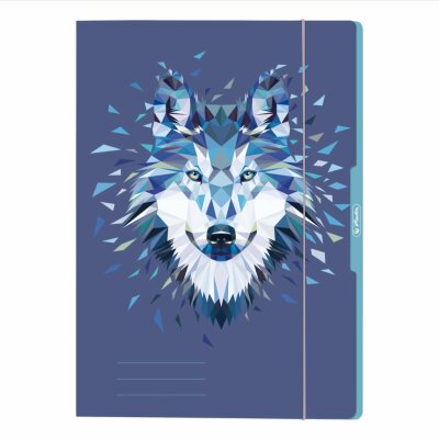 Herlitz Sammelmappe A4 Wild Animals Wolf