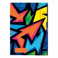 Herlitz Sammelmappe A4 Neon Art