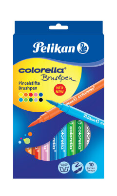 Pelikan Faserschreiber Colorella Super Brush/10 in Faltschachtel