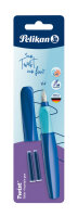 Pelikan Füllhalter Twist P457 M Deep Blue + 2TP/B...