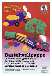 Ursus BASTELWELLP.260G.23x33CM,10BL.10F.S.GANZJAHR.