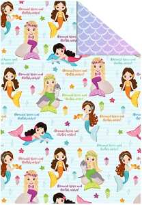 Ursus FOTOKARTON "KIDS"300G.A4,MEERJUNGFRAU