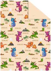 Ursus FOTOKARTON "KIDS"300G.A4,DRACHEN