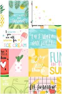 Ursus FOTOKARTON "SOMMERFEELING"300G.A4,MOTIV 01