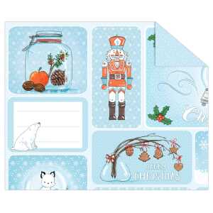 Ursus FOTOKARTON "WINTERWEIHNACHT"300G.49,5X68CM,MO.01