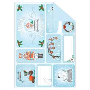 Ursus FOTOKARTON "WINTERWEIHNACHT"300G.A4,MOTIV 01