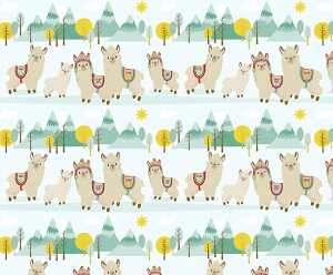 Ursus FOTOKARTON "LAMA"300G.49,5X68CM,MOT.02