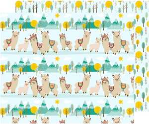 Ursus FOTOKARTON "LAMA"300G.A4,MOTIV 02