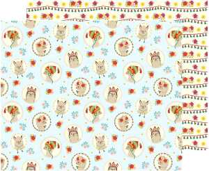 Ursus FOTOKARTON "LAMA"300G.A4,MOTIV 03